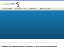Tablet Screenshot of executivetrumpet.com